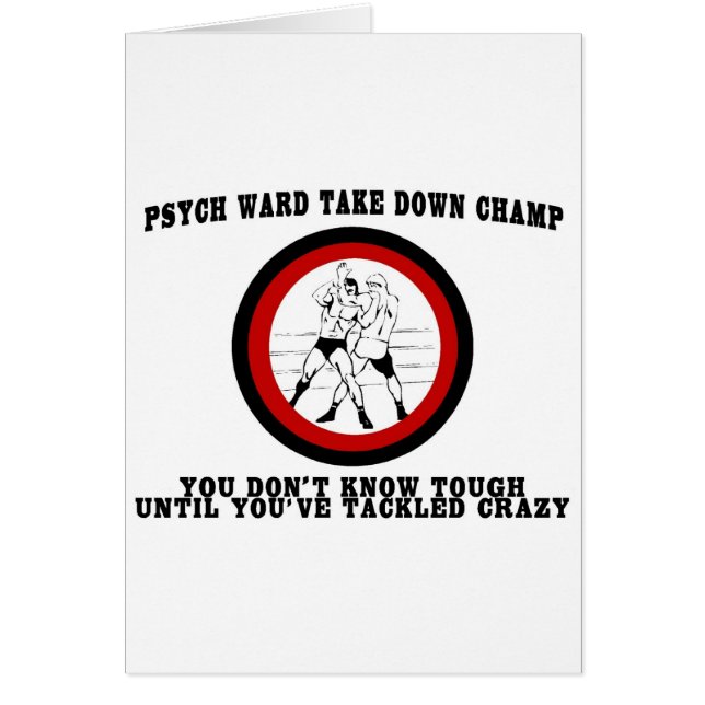 Psych Ward Haal Champ naar beneden (Voorkant)