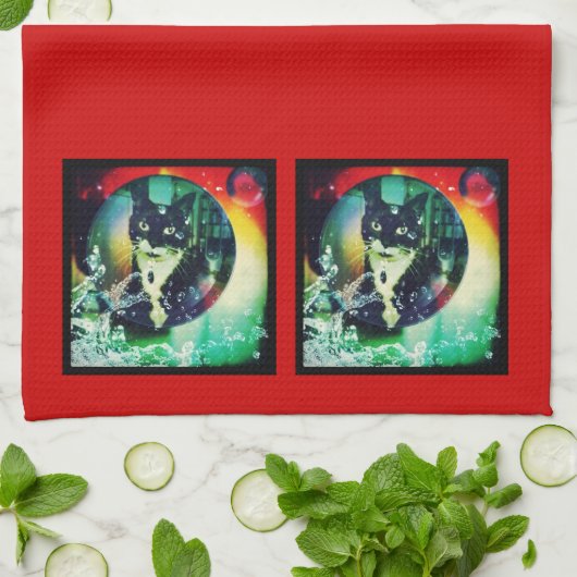 Psychadelic Lucy Theedoek (Gevouwen)