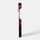 Psychaselic kat met bandana en zonnebril iPhone iPhone Hoesje (Linkerkant)