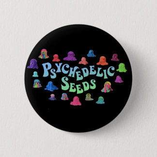 PsychBlobz-Button door Bex Ilsley Ronde Button 5,7 Cm