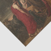 Psyche Afscheid nemen van haar familie door Benois Tissuepapier (Detail)