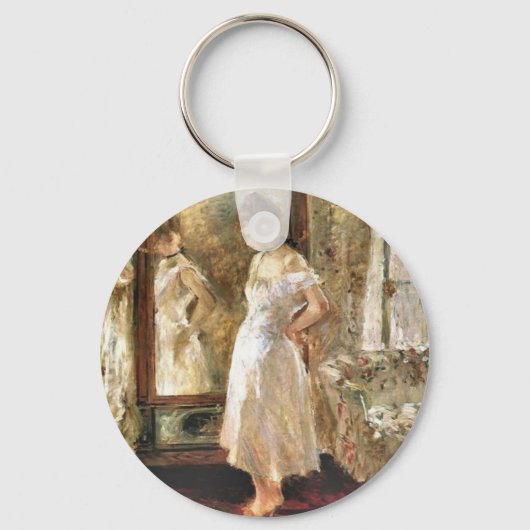 Psyche Berthe Morisot Fine Ar Sleutelhanger (Voorkant)