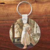 Psyche Berthe Morisot Fine Ar Sleutelhanger (Voorkant)