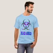 psyche-bio HEAD USED T-shirt (Voorkant volledig)