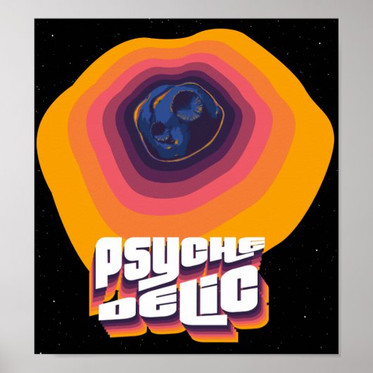 Psyche-Delic Poster (Voorkant)