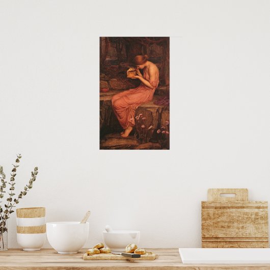 Psyche en Golden Box Poster (Keuken)