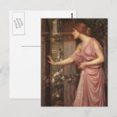 Psyche Entering Cupid's Garden Briefkaart (Voorkant / Achterkant)