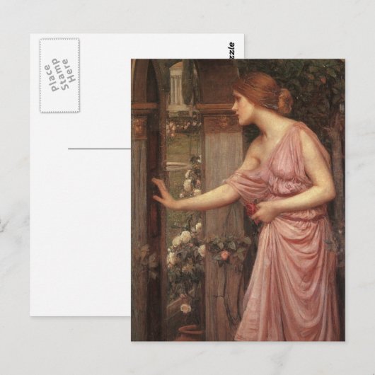 Psyche Entering Cupid's Garden Briefkaart (Voorkant / Achterkant)