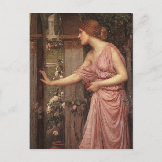 Psyche Entering Cupid's Garden Briefkaart (Voorkant)