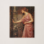 Psyche Entering Cupid's Garden by Waterhouse Legpuzzel (Verticaal)