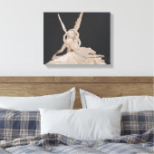 Psyche herzien door de Kus van Cupid 1787-93 Canvas Afdruk (Insitu (Slaapkamer))