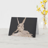 Psyche herzien door de Kus van Cupid 1787-93 Kaart (Gele Bloem)