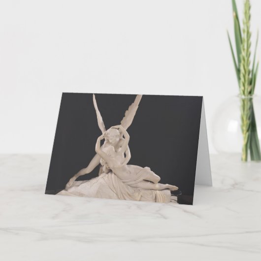 Psyche herzien door de Kus van Cupid 1787-93 Kaart (Voorkant)