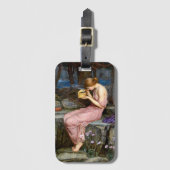 Psyche Het openen van de Gouden Doos Waterhuis Sch Bagagelabel (Voorkant (verticaal))