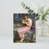 Psyche Het openen van de Gouden Doos Waterhuis Sch Briefkaart (Staand voorkant)