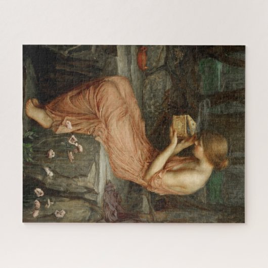 Psyche Het openen van de Gouden Doos Waterhuis Sch Legpuzzel (Horizontaal)