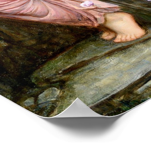 Psyche Het openen van de Gouden Doos Waterhuis Sch Poster (Hoek)