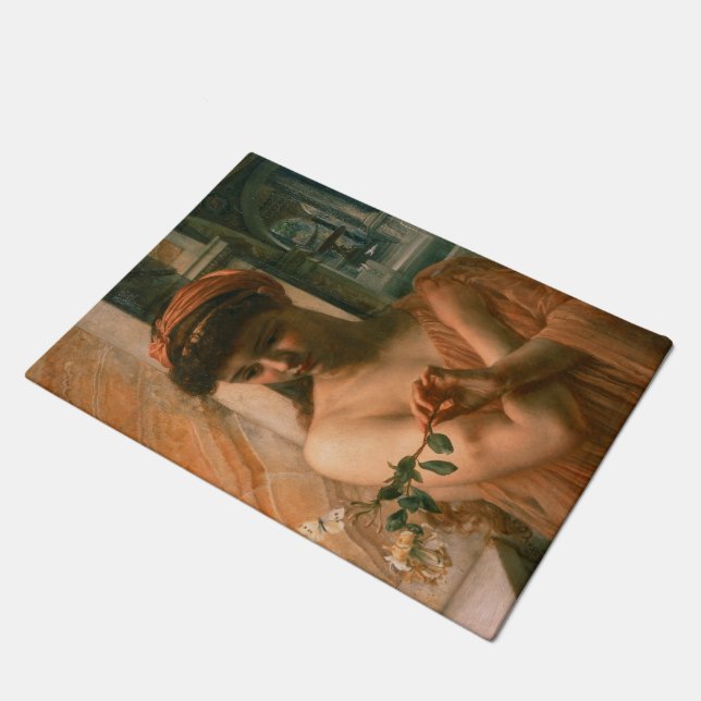 Psyche in de Tempel van de Liefde (door Edward Poy Deurmat (Schuin)