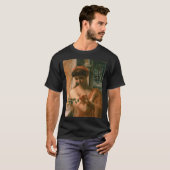 Psyche in de Tempel van de Liefde (door Edward Poy T-shirt (Voorkant volledig)