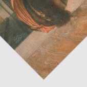 Psyche in de Tempel van de Liefde (door Edward Poy Tissuepapier (Detail)