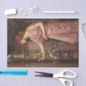 Psyche Open de deur in Cupid's tuin - 1904 Tissuepapier (Craft)