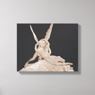 Psyche Revived by the Kiss of Cupid 1787-93 Canvas Afdruk