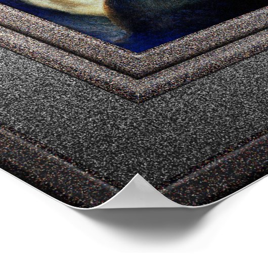 Psyche van Jean-Baptiste Greuze Poster (Hoek)