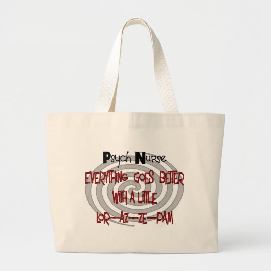 psyche verpleging gaat beter met LOR az e pam Grote Tote Bag (Voorkant)