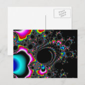 Psychedelace - Fractal Briefkaart (Voorkant / Achterkant)