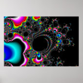 Psychedelace - Fractal Poster (Voorkant)