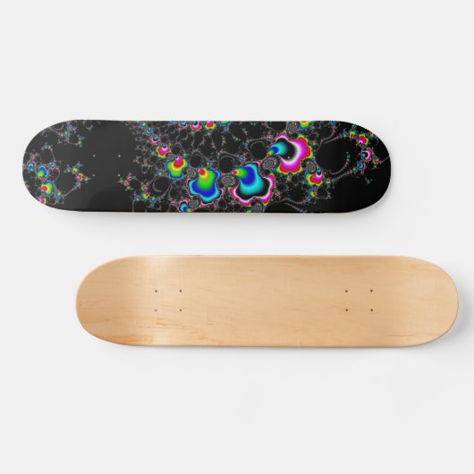 Psychedelace - Fractal Skateboard (Horizontaal)