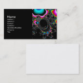 Psychedelace - Fractal Visitekaartje (Voorkant / Achterkant)