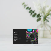 Psychedelace - Fractal Visitekaartje (Staand voorkant)