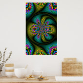 Psychedelia 2 poster (Keuken)