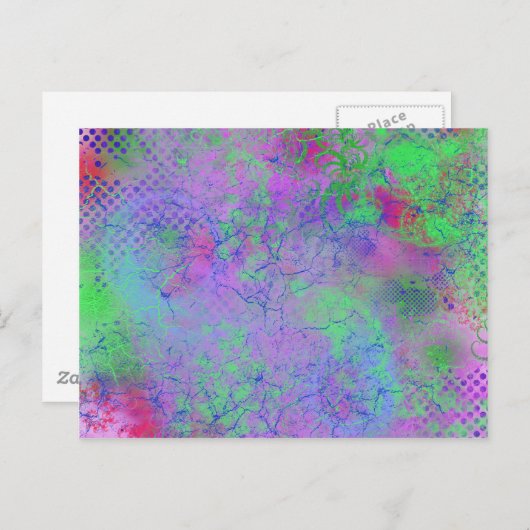 Psychedelia Briefkaart (Voorkant / Achterkant)