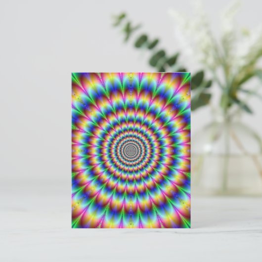 Psychedelia Briefkaart (Staand voorkant)