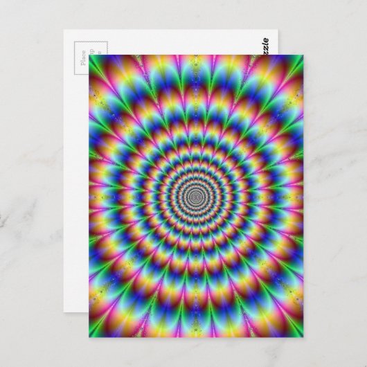 Psychedelia Briefkaart (Voorkant / Achterkant)