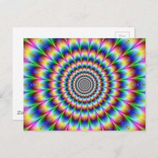 Psychedelia Briefkaart (Voorkant / Achterkant)