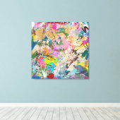 Psychedelia Canvas Afdruk (Insitu (Houten vloer))