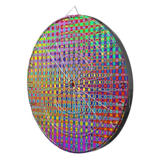 Psychedelia Dartboard Dartbord (Voorkant Rechts)