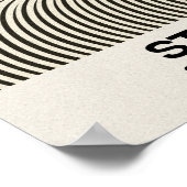 Psychedelia gestandaardiseerd en Infinitum Poster (Hoek)