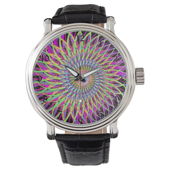 psychedelia horloge (Voorkant)