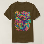 Psychedelic 100 White T-shirt (Design voorkant)