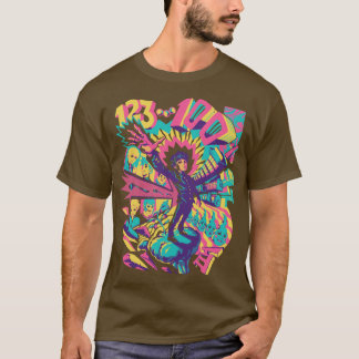 Psychedelic 100 White T-shirt