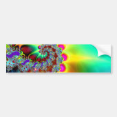 Psychedelic 12 - Fractal Bumpersticker (Voorkant)