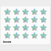 Psychedelic 2.0 Star Stickers (20 per vel) (Vel)