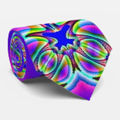 Psychedelic 2 Fractal Stropdas (Opgerold)