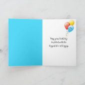 Psychedelic 3D Abstract voor 83e Verjaardag Kaart (Binnen)