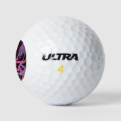 Psychedelic 3e oog anime meisje golfballen (Logo)