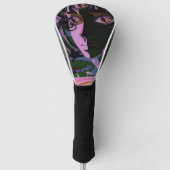 Psychedelic 3e oog anime meisje golfheadcover (Voorkant)